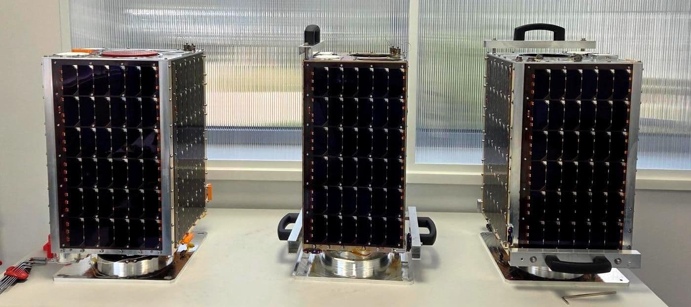 PIAST satellite constellation successfully deployed and operating in orbit.