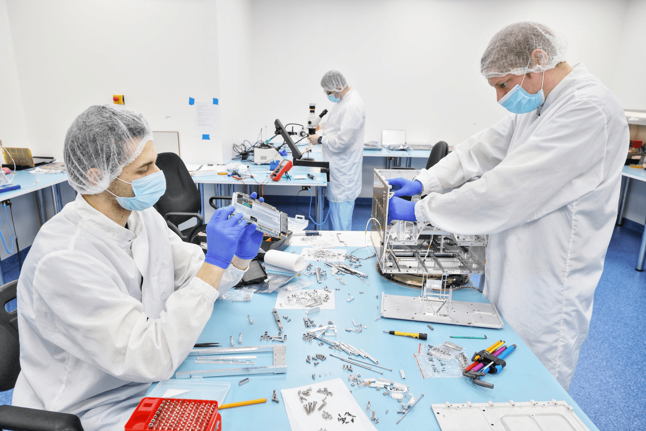Construction of in-house production line